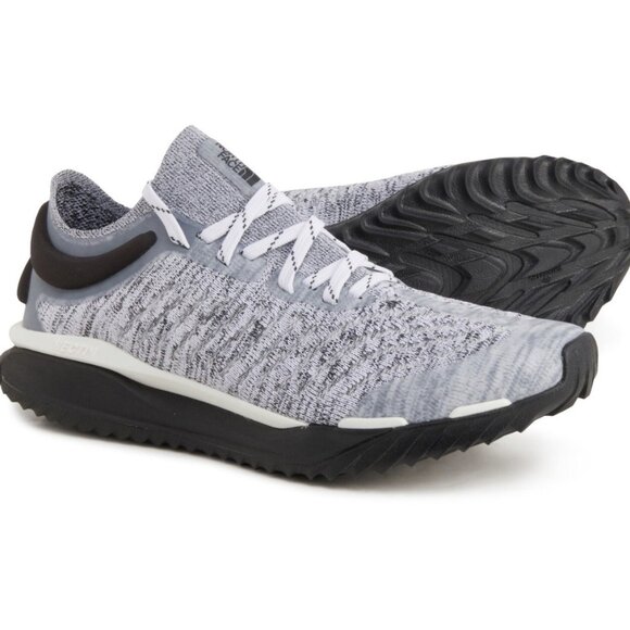 NWOB The North Face Men's Escape Knit Trail Running Shoe Grey Black 12 - Picture 1 of 3